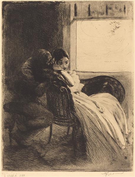 Flirtation, 1886 - Paul-Albert Besnard