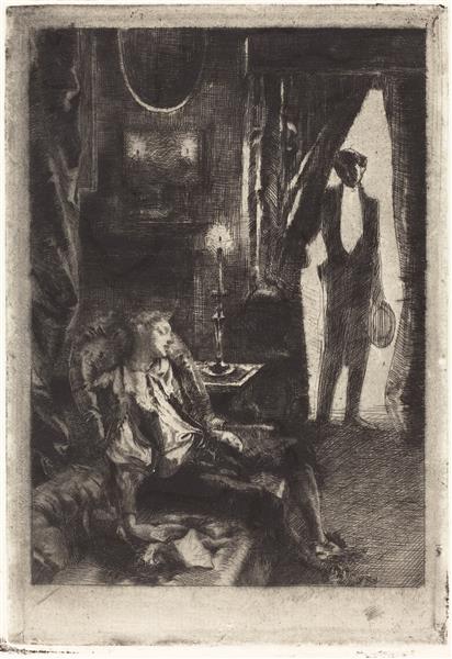 Iza Sleeping, 1885 - Paul-Albert Besnard