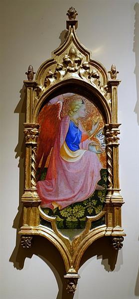 Angel of Annunciation, c.1420 - Álvaro Pires de Évora