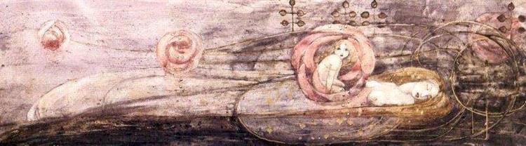 The Sleeping Princess, 1896 - Frances Macdonald