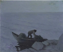 The Lobster Fisher - Paul Henry