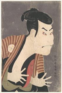 Kabuki Actor Ōtani Oniji III as Yakko Edobei - Tōshūsai Sharaku