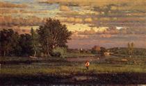Clearing Up - George Inness