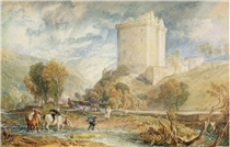 Borthwick Castle - J.M.W. Turner