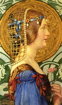If One Could Have That Little Head of Hers - Eleanor Fortescue-Brickdale