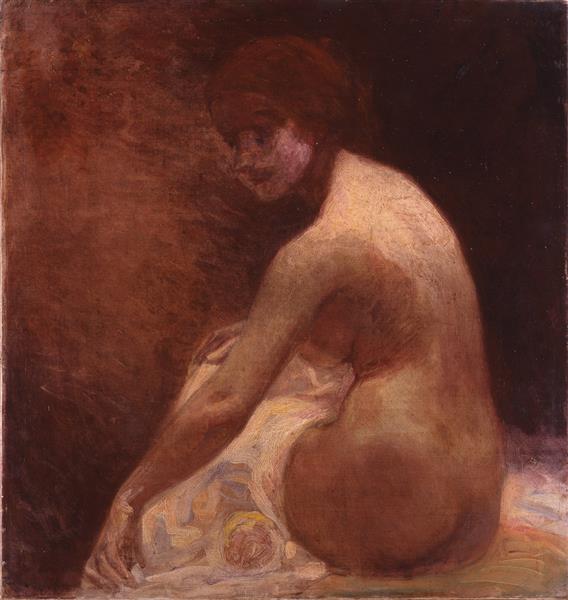 Nude, 1906 - 藤島武二