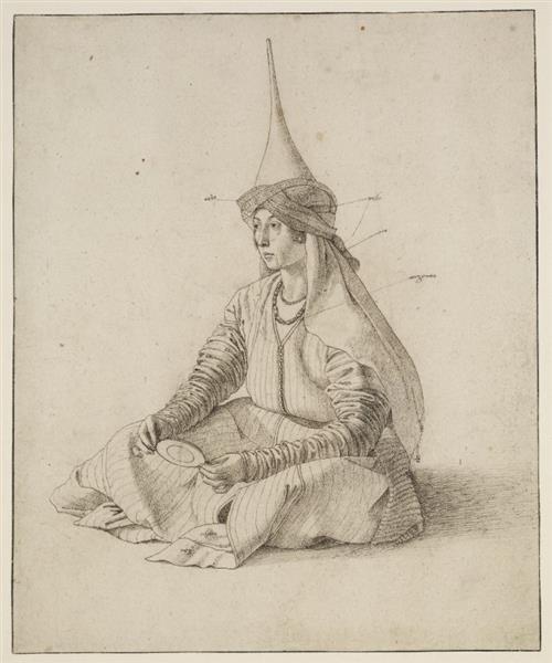 A Turkish Woman, 1480 - Джентіле Белліні