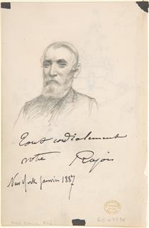 Portrait of Man - Martín Rico y Ortega