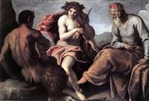 Diana And Actaeon 1559 Titian Wikiart Org