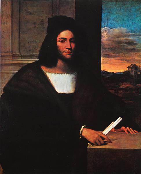 Portrait of a Young Man, 1512 - Sebastiano del Piombo