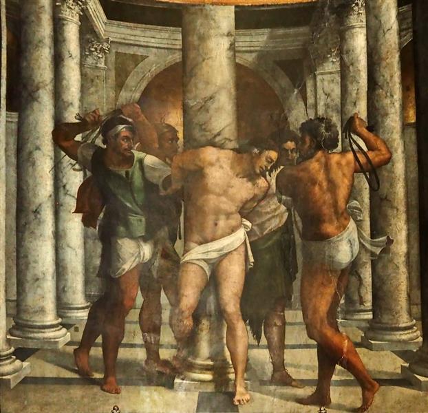 The Flagellation of Jesus - Sebastiano del Piombo