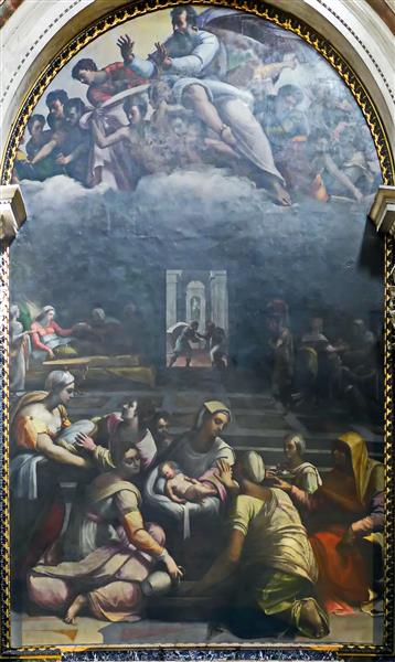 The Birth of the Virgin, 1534 - Sebastiano del Piombo