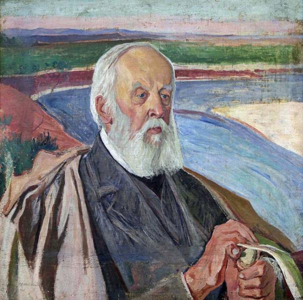 Portrait of Sylvester Golubovsky, 1917 - 1933 - Алексей Харлампиевич Новаковский