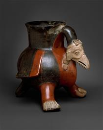 Vulture Vessel - Aztec Art