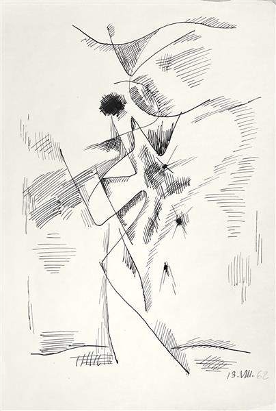 Abstract Composition, 1962 - Hryhorii Havrylenko