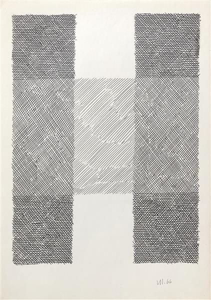 Geometric Composition, 1966 - Григорий Иванович Гавриленко