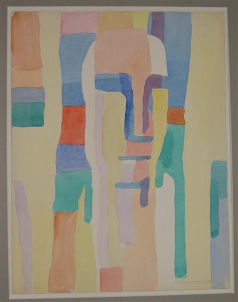 Composition (Self-portrait), 1964 - Hryhorii Havrylenko