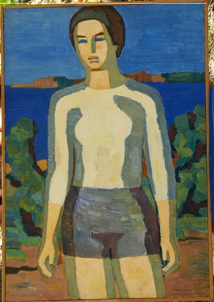 The image of the Girl (in Nature), 1965 - Hryhorii Havrylenko