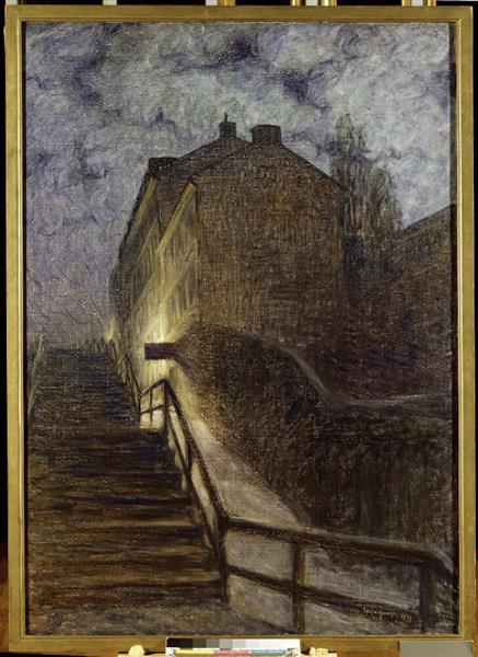 Motiv från Timmermansgatan, 1899 - Eugène Jansson