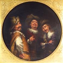 The three Musketeers - Joseph-Noël Sylvestre