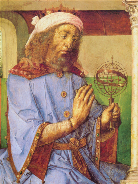 Claudio Ptolomeus, c.1475 - Justus van Gent