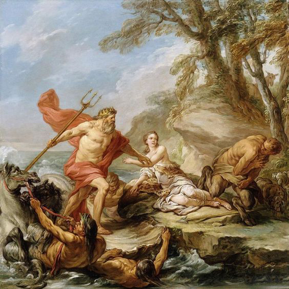 Neptune and Amymone - Charles-André van Loo