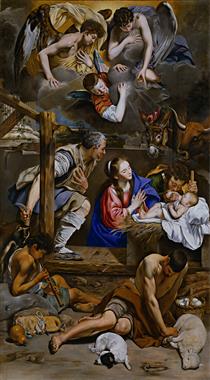 Adoration of the Sheperds - Juan Bautista Maíno