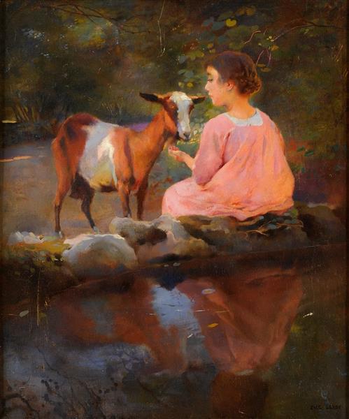 A La Fontaine, Alger, 1901 - Paul Leroy