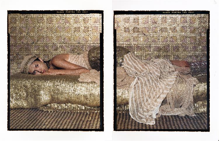 Bullet Revisited #31 Diptych, 2012 - 2013 - Lalla Essaydi