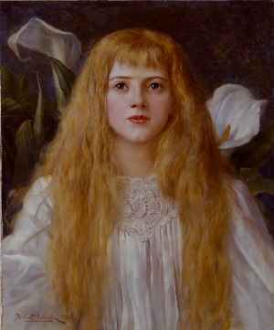 A Fair Beauty, 1889 - Herbert Gustave Schmalz