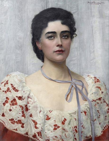 Mrs Alec Tweedie, 1894 - Herbert Gustave Schmalz (Herbert Carmichael)