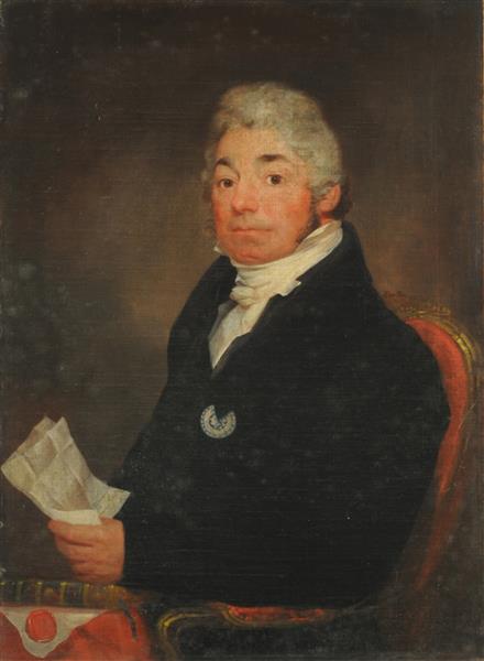 Portrait of David C. de Forest, 1823 - 萨缪尔·摩尔斯