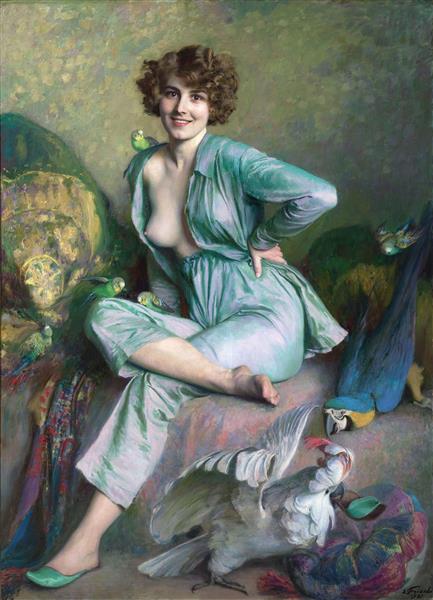 The familiar birds, 1921 - Эмиль Фриан