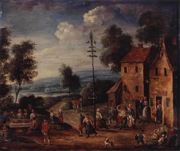 Village Celebration - Pieter Bruegel, o Jovem