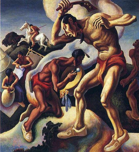 Indian Arts, 1932 - Thomas Hart Benton
