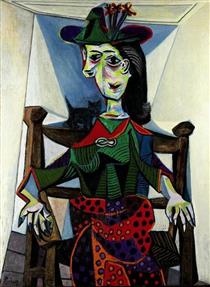 Dora Maar au Chat - Pablo Picasso