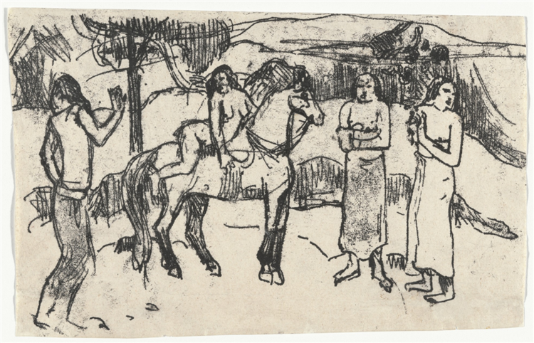 Change of Residence, 1901 - 1902 - Paul Gauguin