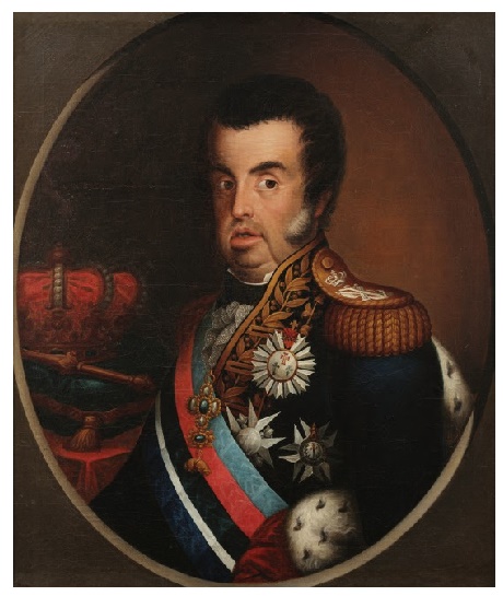 Retrato de Dom João VI, c.1820 - Simplício Rodrigues de Sá
