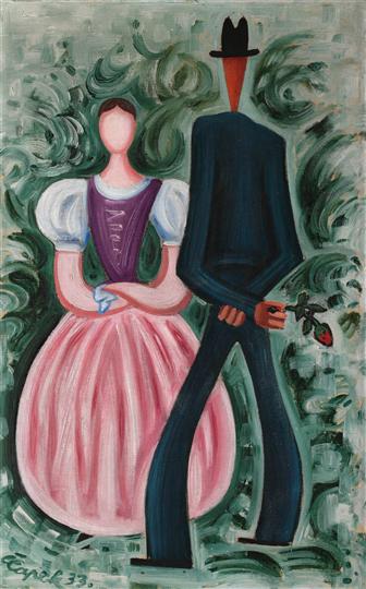 Oravští milenci, 1933 - Josef Capek