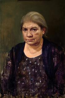 The Artist's Mother - Luis Alvare Roure