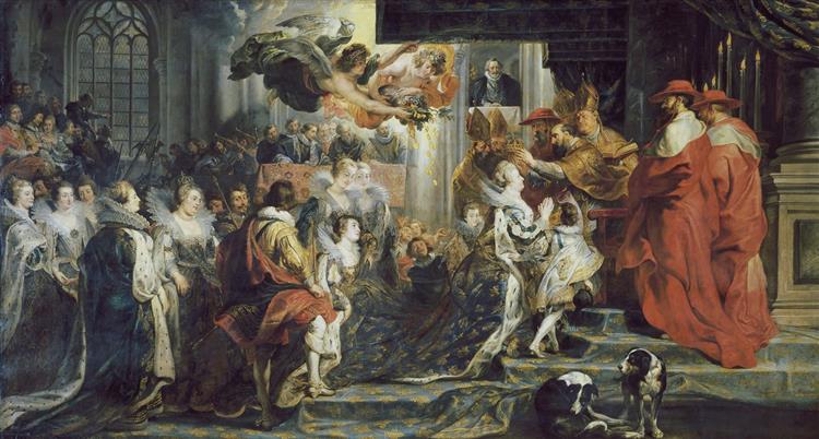 10. The Coronation in Saint Denis, 1622 - 1625 - Pierre Paul Rubens