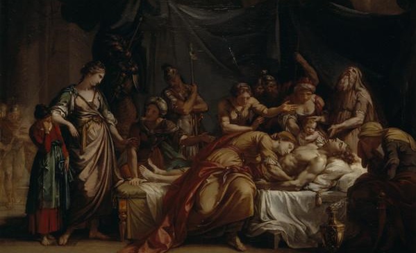 Andromache Bewailing the Death of Hector, 1759 - Gavin Hamilton