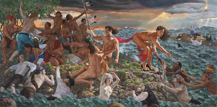 Welcoming the Newcomers, 2019 - Kent Monkman