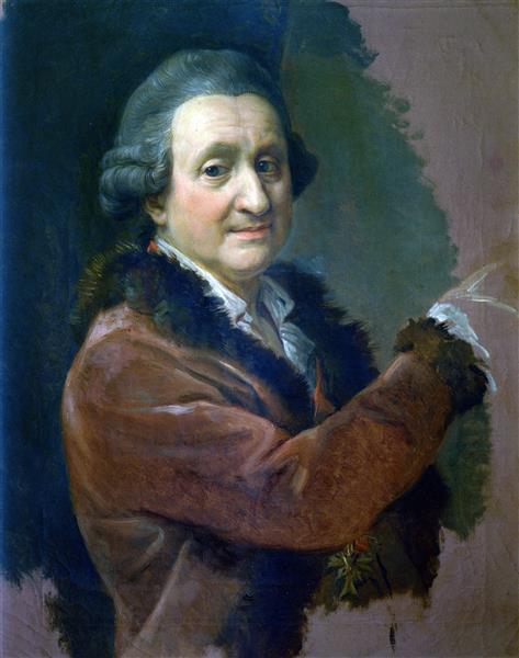 Self-Portrait, 1773 - 1774 - Помпео Батоні