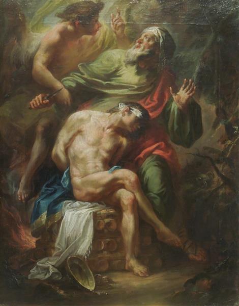 The Sacrifice of Isaac - Pompeo Batoni