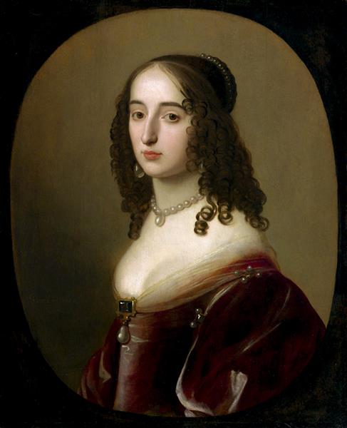 Honthorst Elisabeth Palatine, 1642 - Gerrit van Honthorst