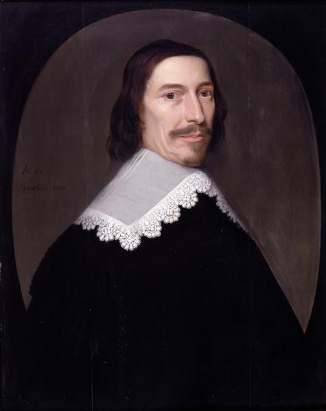 Portrait of Jacob De Witt, 1639 - Геррит ван Хонтхорст