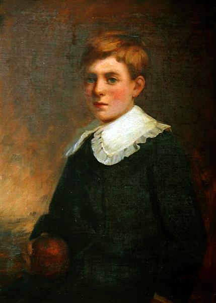 Retrato de niño, 1900 - Armando Montaner Valdueza