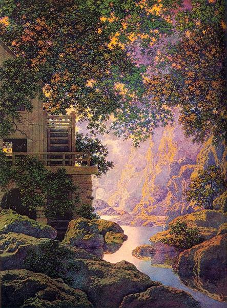The Old Glen Mill Large, 1950 - Maxfield Parrish