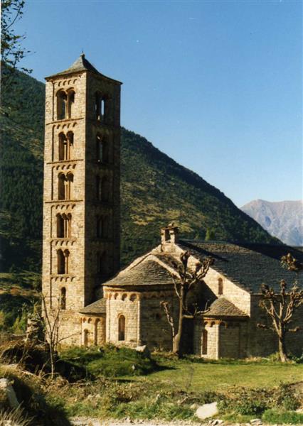 Church of St. Clement of Tahull, Spain, c.1050 - Arquitetura românica